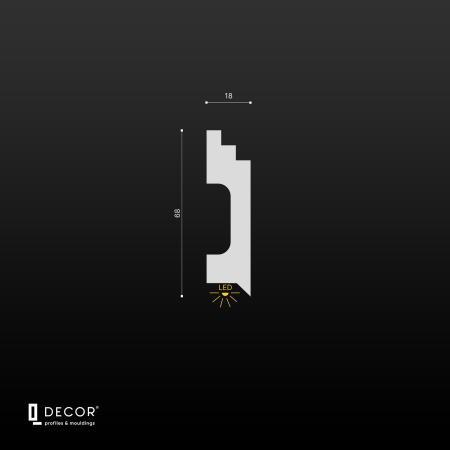 Молдинг Q Decor BX088L